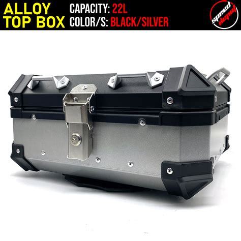 metal motorcycle box|best motorcycle top box review.